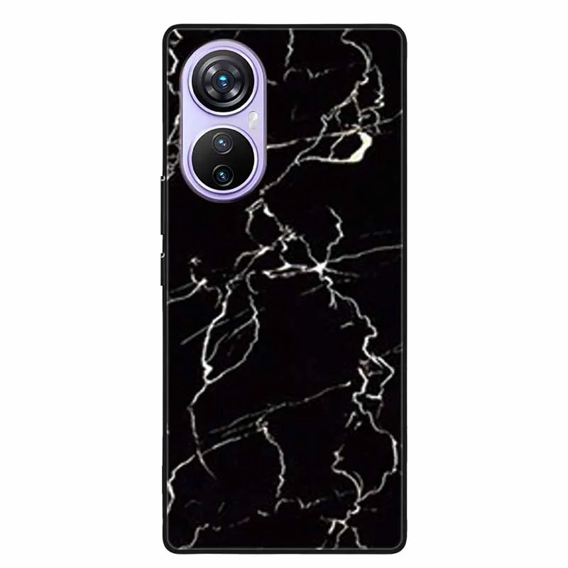 Lovely Marble Print Silicone TPU Phone Case - Soft Back Cover