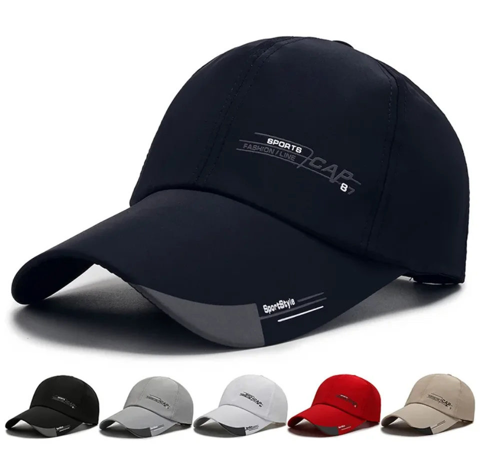 Lässiger Hut Baseball mütze Sport hut einfarbig einfache Baumwolle Sonnenhut lässige Mode Outdoor-Hut für Hip Hop Männer und Frauen