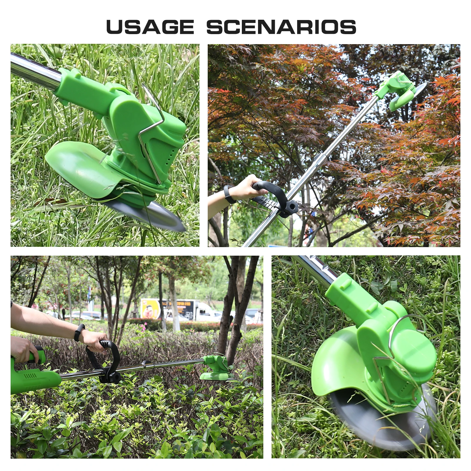 Electric Lawn Mower 25000RPM Rechargeable Cordless Auto Grass Trimmer Household Portable Cutter Garden Trimming Machine 3