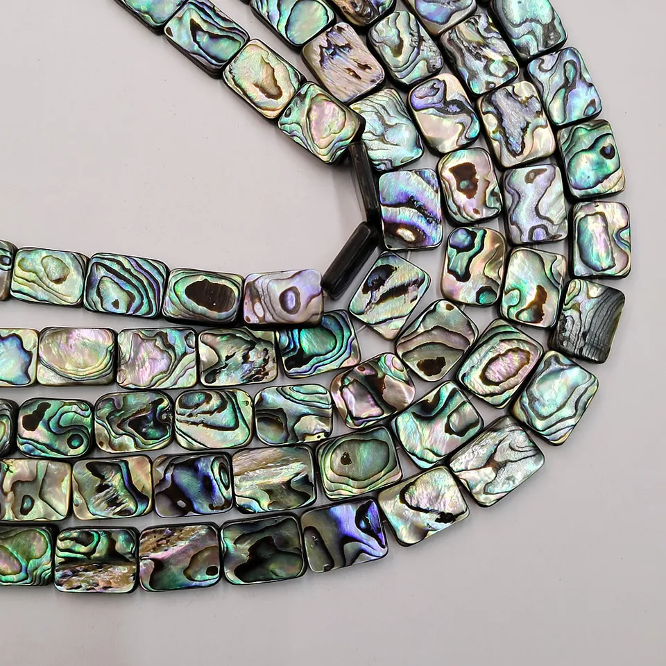 100 Pièces Perles de Coquillage en Spirale sans Trou, Coquillages de