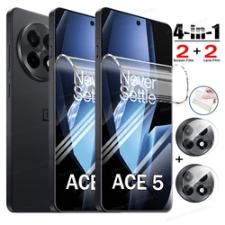 Set di pellicole idrogel ultra sottili 4-in-1 - Protezioni premium per schermo e lente