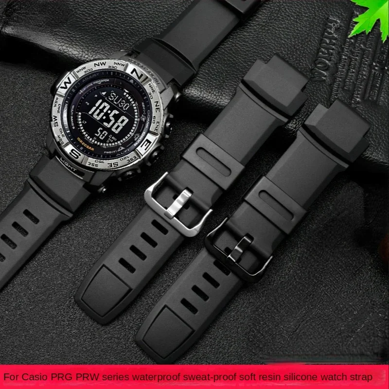 

Ремешок для часов без пыли для Casio PRG-270 250 500 3500 мужской силиконовый ремешок для часов из смолы