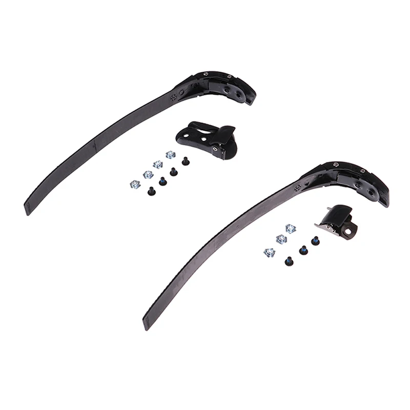 

2Sets PP Inline Roller Skate Strap Buckle with Clamp Screws Nut Accessories