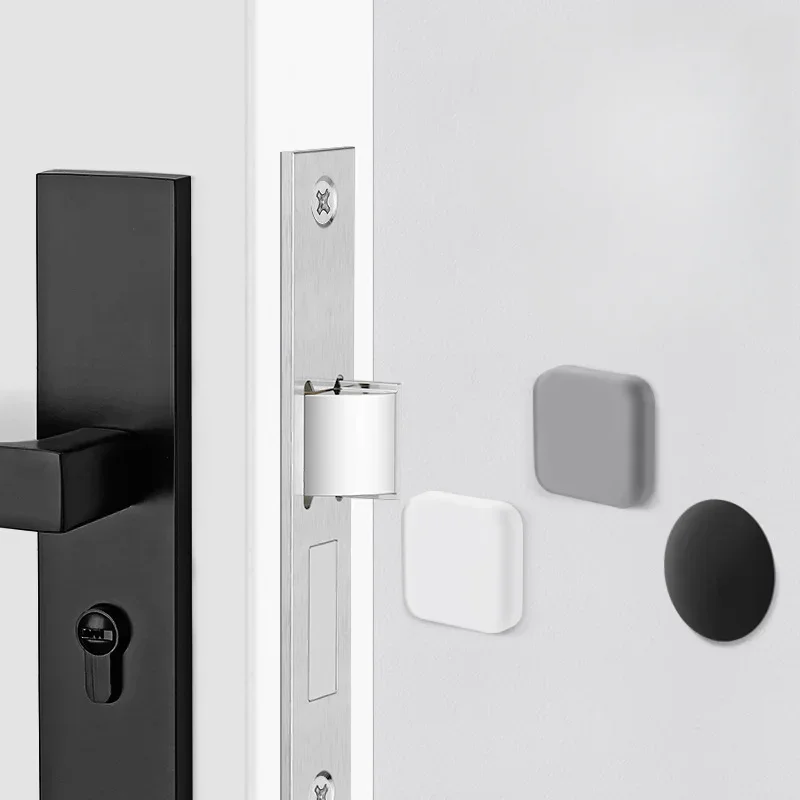 xgnvpy DoorStopper Silicone Handle Bumpers Self-Adhesive AntiShock Porte Protection Pad HomeImprovement WallGuard