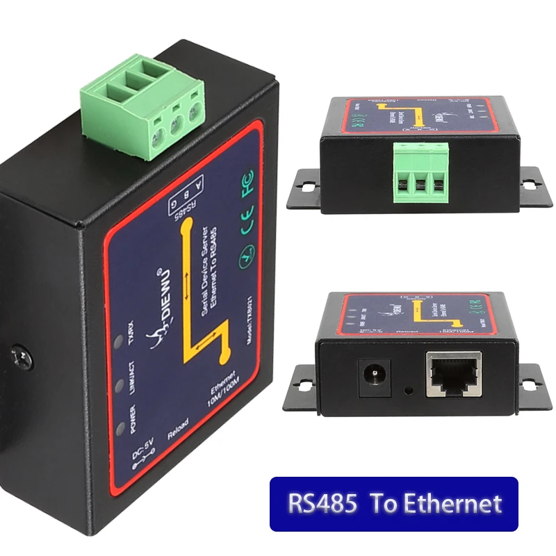 

Промышленный Серийный Сервер устройств RS485 к Ethernet RJ-45 LAN адаптер Ethernet интеллектуальный коммутатор TCP/UDP игра RJ45 переключатель