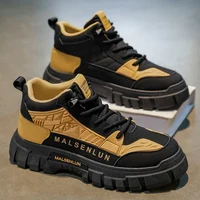 Men Tactical Boots Army Boots Mens Military Desert Waterproof Work Safety Shoes Climbing Hiking Shoes Ankle Men Outdoor Boots