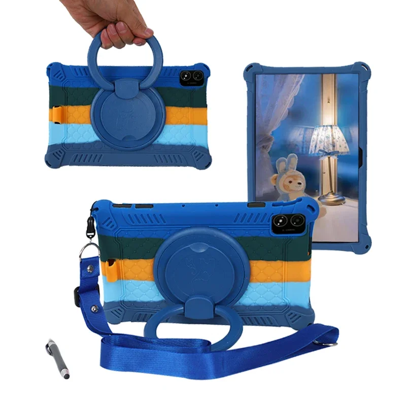 Capa para Tablet com Suporte Rotativo para Crianças Capa para Teclast T40 T40s M40 Plus Pro 10.4 T40 5g P20 hd P20s 2023