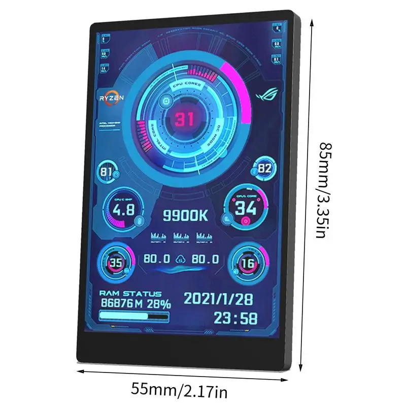 ̴ ǻ USB ÷ CPU GPU  HDD , 3.5 ġ, 5 ġ, IPS CŸ  ȭ, Ȧ ݼ ̽ , 64