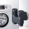 G1/2 1 In Two Out Double Control Washing Machine Faucet Toilet Triangle Valve For Bathroom Toilet Washing Machine Faucets 6
