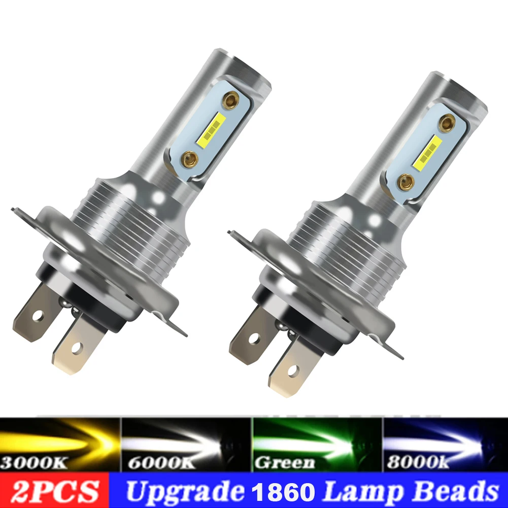 

2Pcs CSP H7 H4 880 881 LED Bulbs Mini H1 H11 H8 HB4 HB3 9005 9006 Fog Lights 3000K 6000K 4300K Car Driving Lamp Auto Light 12V