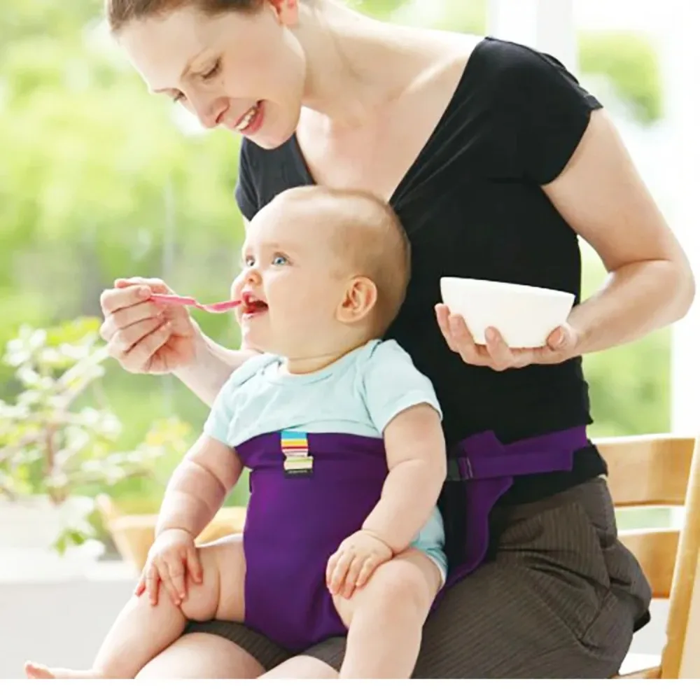 Washable Adjustable Baby Dining Chair Safety Belt