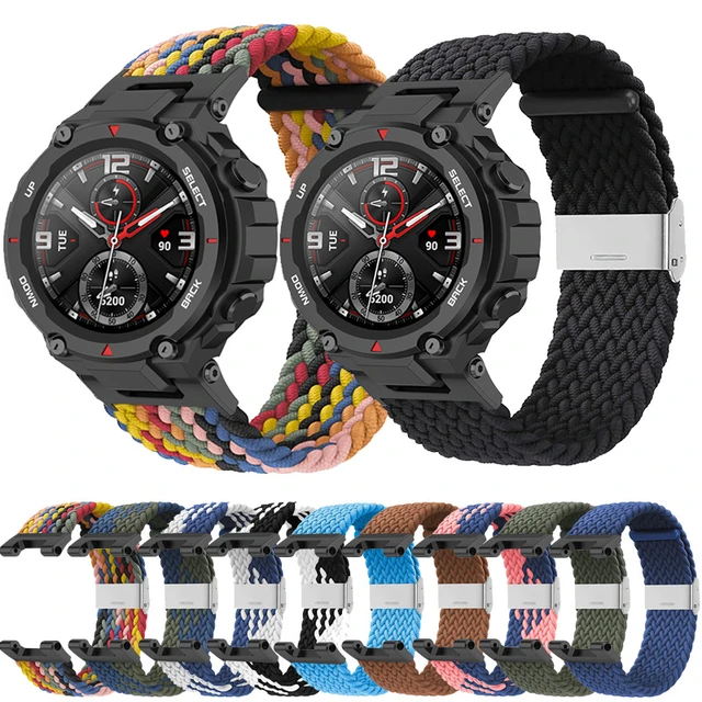 Correa de silicona de camuflaje para Huami Amazfit t-rex 2, pulsera de  repuesto para reloj inteligente Xiaomi Amazfit t-rex Pro Trex 2 - AliExpress