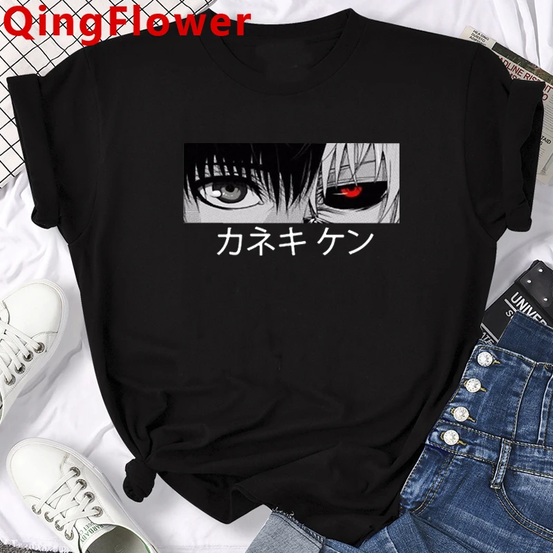 Zhongkaihua Tokyo Ghoul Kaneki Ken - Camiseta De Manga Corta, Cosplay De Kaneki Ken Para Niños Y Niñas, Para Verano, Casual, Anime, Ropa De Anime