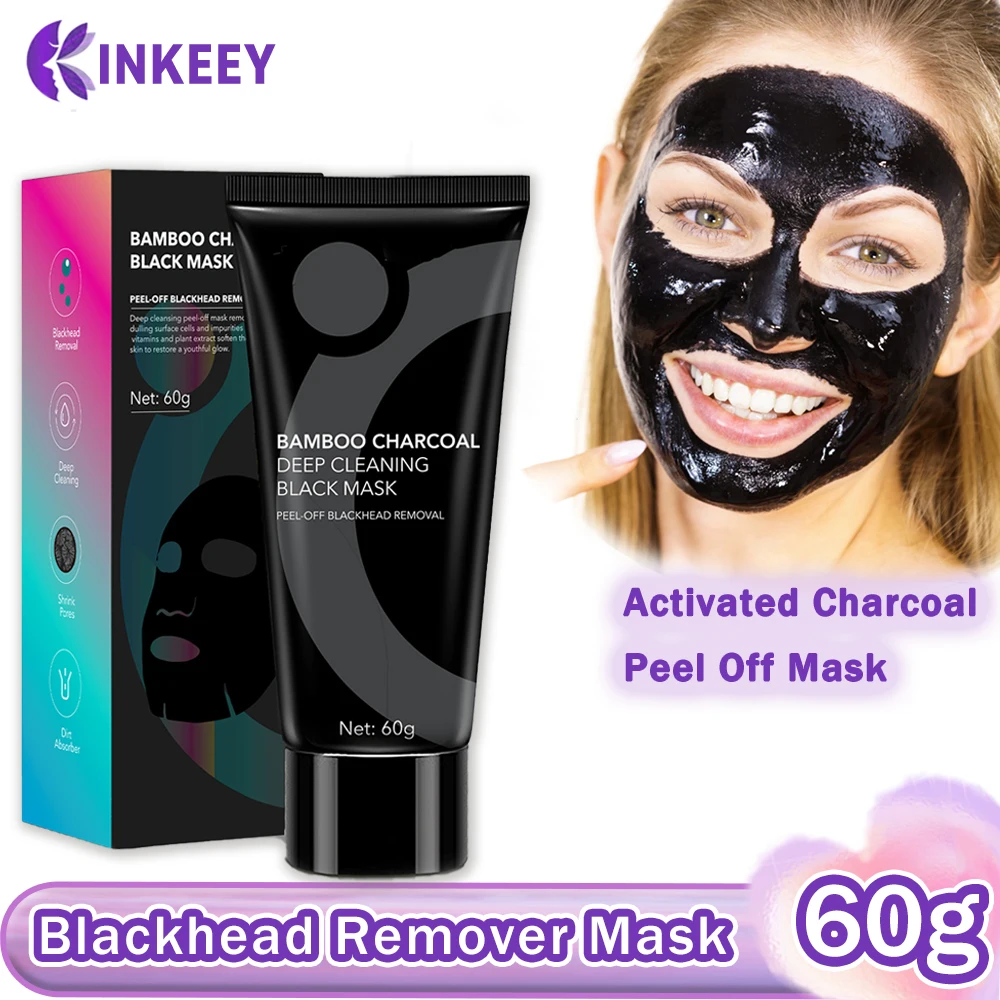 Blackhead Remover Mask Charcoal Peeling Mask Deep Cleansing Blackhead Dirt Pores Oil Control