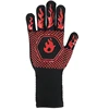 Silicone High Temperature Heat Insulation Barbecue Fireplace Gloves Microwave Anti-scald Oven Kitchen Baking Gloves Supplies