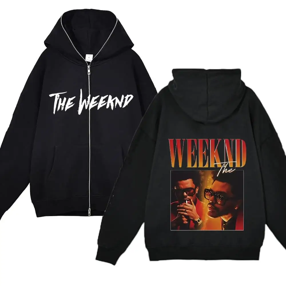 

Rapper Prnit Full Zipper Hoodies Hip Hop Streetwear Zip Up Jackets Oversize Fleece Long Sleeve Cardigan Coats Unisex Y2K Clothes