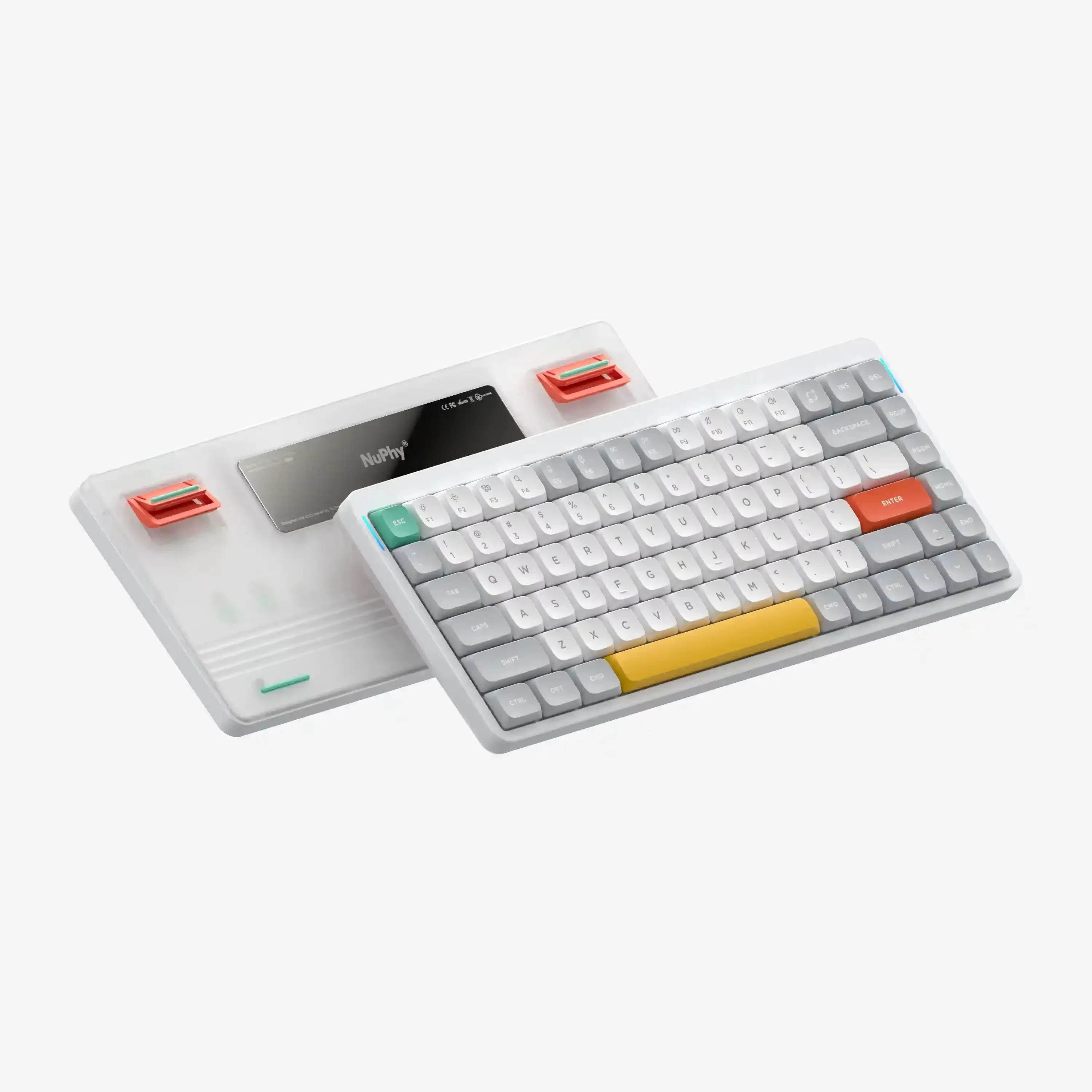 Nuphy Air75 V2 ドワーフスイッチメカニカルキーボード 3 モードホット