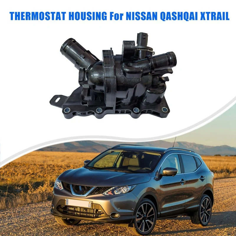 

Car THERMOSTAT HOUSING Black THERMOSTAT HOUSING For NISSAN QASHQAI XTRAIL RENAULT MERCEDES HR13 1.3 2018+