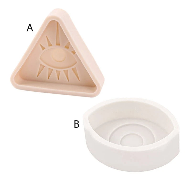 

All-Seeing Eye Pattern for Triangle Silicone Mold for Evil Eye Resin Mold for Creative Mold Decor Mo