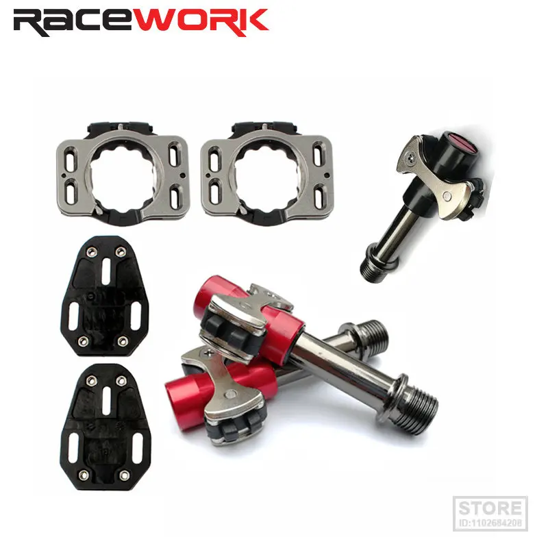 Nuovo Lecca-Lecca 69 + Speedplay Zero Pedale Per Bici Da Strada Pista In Lega Di Titanio Sprint Accessori Speciali Per Pedali Con Morsetto Per Bicicle