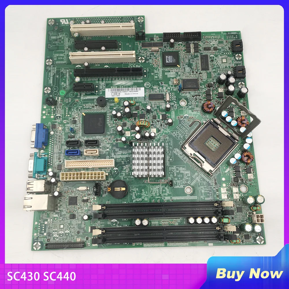 For Dell Powerdege Sc430 Sc440 Workstation Motherboard Ny776 0Ny776 Yh299 Mainboard