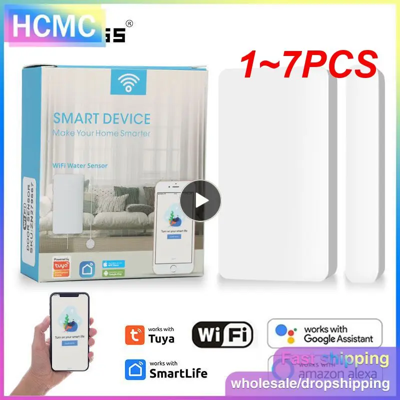 

1-7 шт., беспроводной датчик контакта окон и дверей