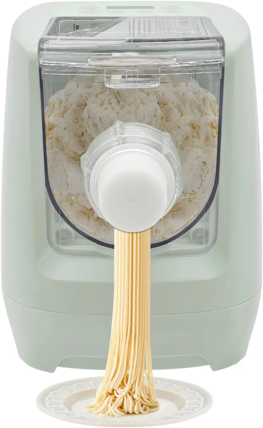 Machine for Low Noise 110V 260W Electric Noodle Maker Machine with 12 Noodle Shapes to Choose, Automatic Pasta