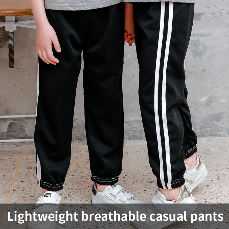 Children's casual mosquito repellent pants for girls new summer thin men's and girls' lanterns long pants for little boys