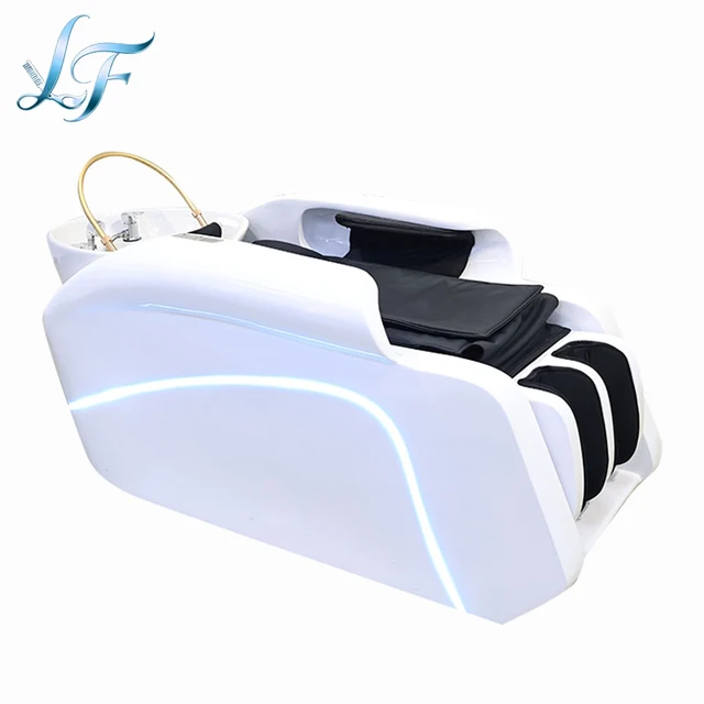 Massage Table Massage Bed Shampoo Bed Beauty Salon Electric Furniture Sofa Bed Barber Shop Hair Washing Equipment Multifunctiona 2