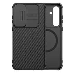 NILLKIN Anti - Slip 360° Full Magnetic Bumper Phone Case with Scratch Resistance for Magnetic Case (Black - CamShield Pro)