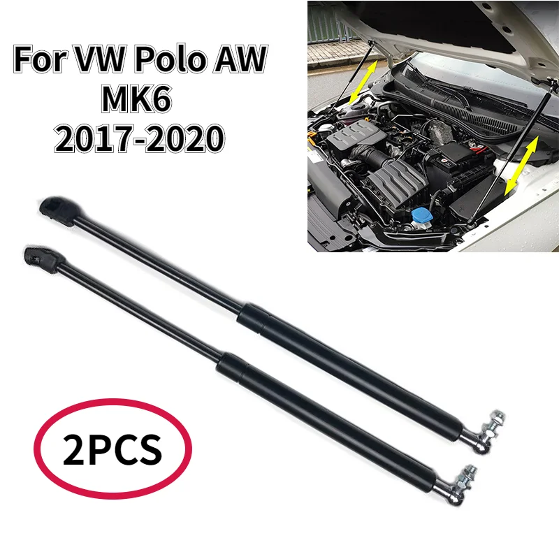 

2 шт., гидравлические пружины для VW Polo AW MK6 2017-2020