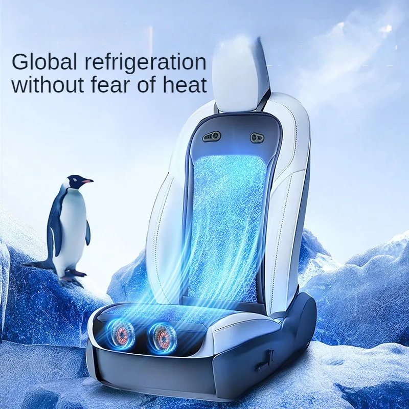 Kühlende Sitzauflage Auto Mit 24 Ventilatoren - 3 Stufen Verstellbar