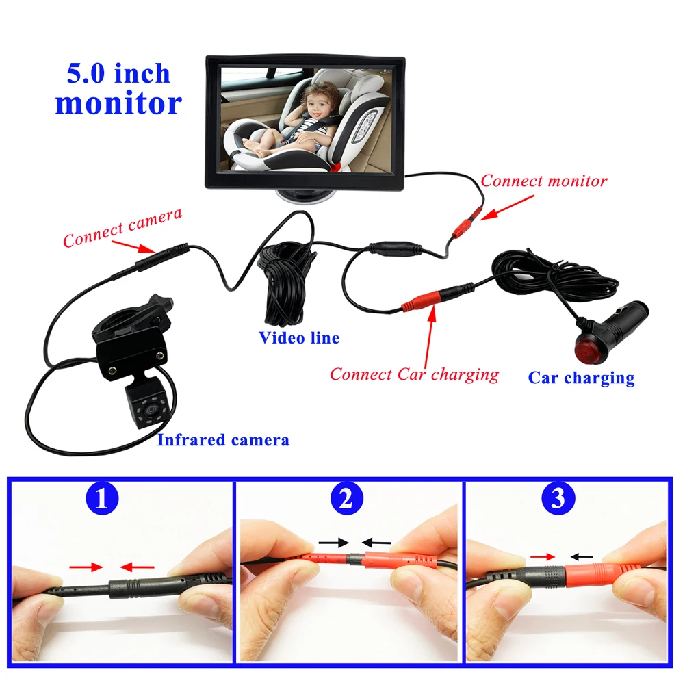  ̺  ׷̵ Ʈ   HD ī޶, 8 LED 150  þ߰,  ׼, 5.0 ġ