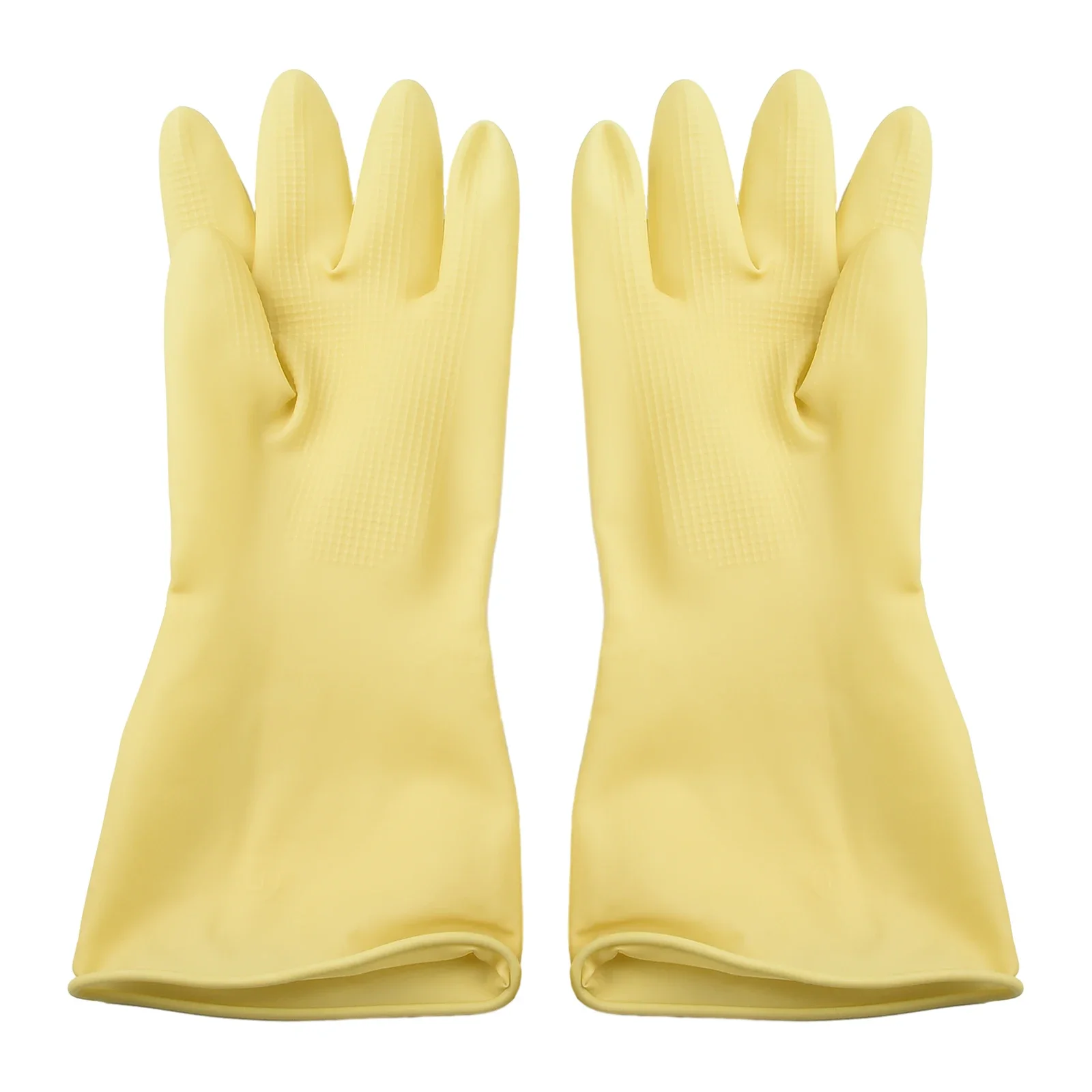 1Pair Industrial Gloves Natural Latex Acid Resistant Chemical Protective Gloves Acid And Alkali Resistant Industrial