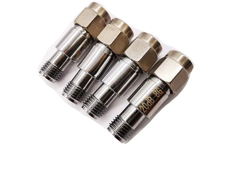 2W DC-8GHz SMA 타입 감쇠기 1-60dB RF 동축 고정 감쇠기