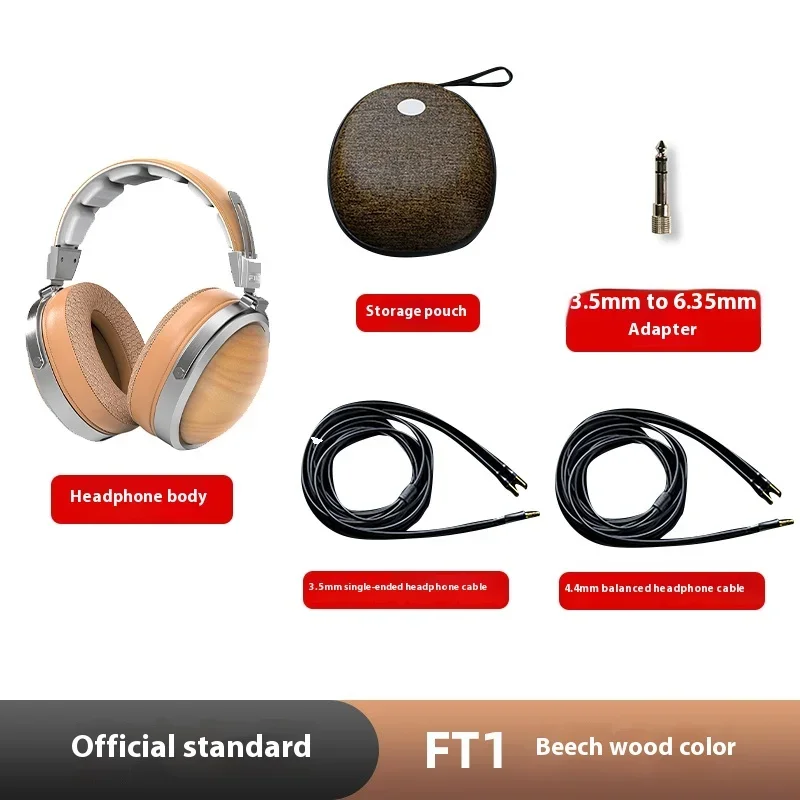 FiiO FT1 Pro ゲーミングヘッドフォン 有線 磁気オープン型平面