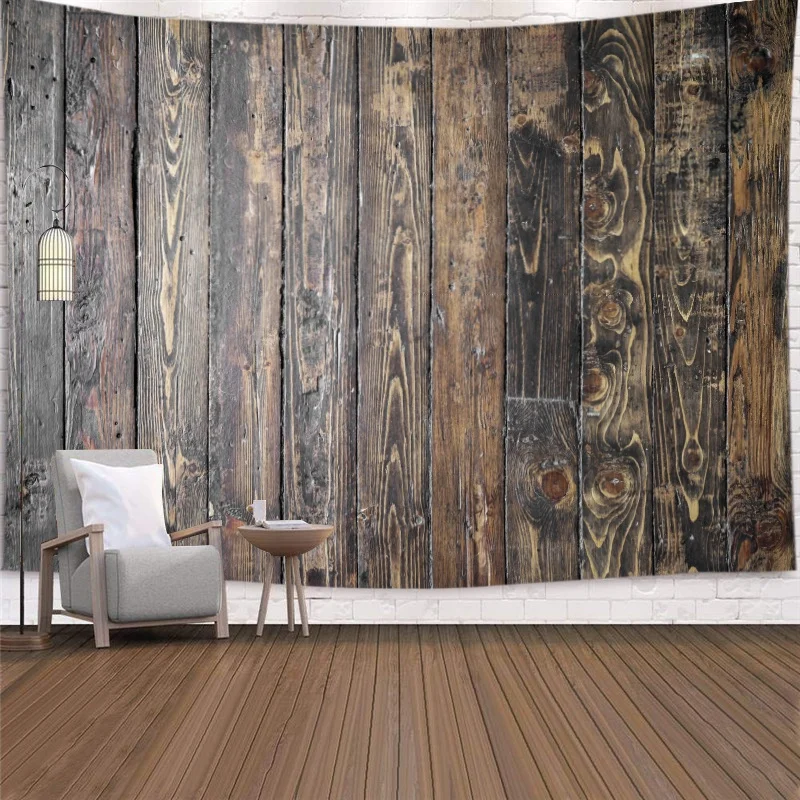 Decoración del hogar Sala de estar Tapiz de mármol Suelo de piedra Arte de grano de madera Revestimiento de pared Alfombra Fondo
