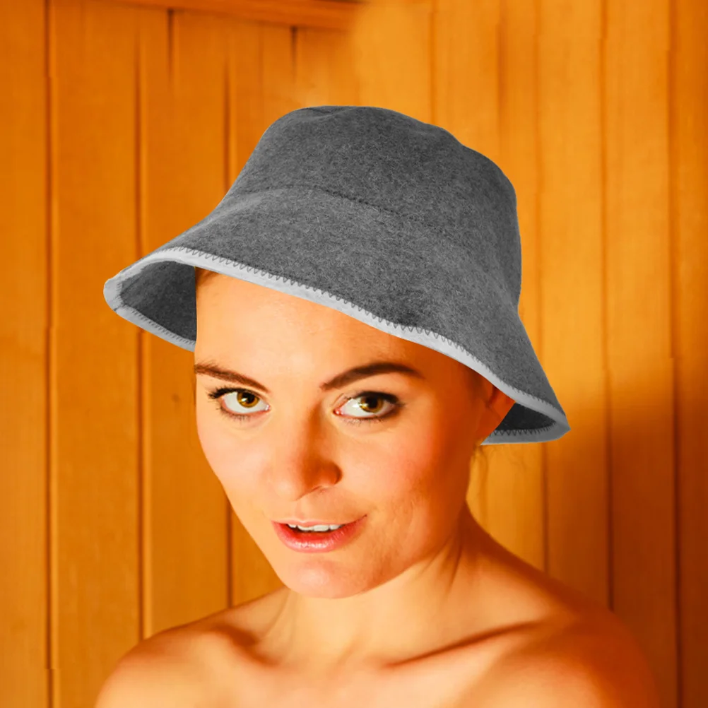 

2 Pcs Sauna Hat Lightweight Fisherman's Shower Bathing Supplies Accessories for