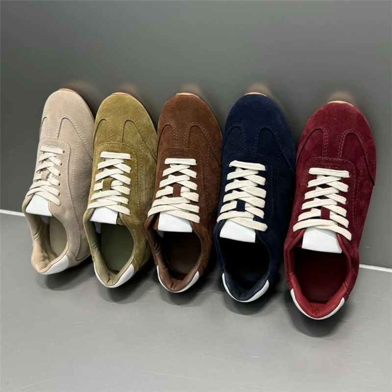 Women's Sports Shoes, Fashionable Lace Up Solid Color Flat Shoes, Casual Flat Shoes_voghion.com