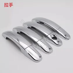 Premium ABS Chrome Door Handle Covers for Cars - Sleek Auto Accessories (2012 to 2018 Sedan)