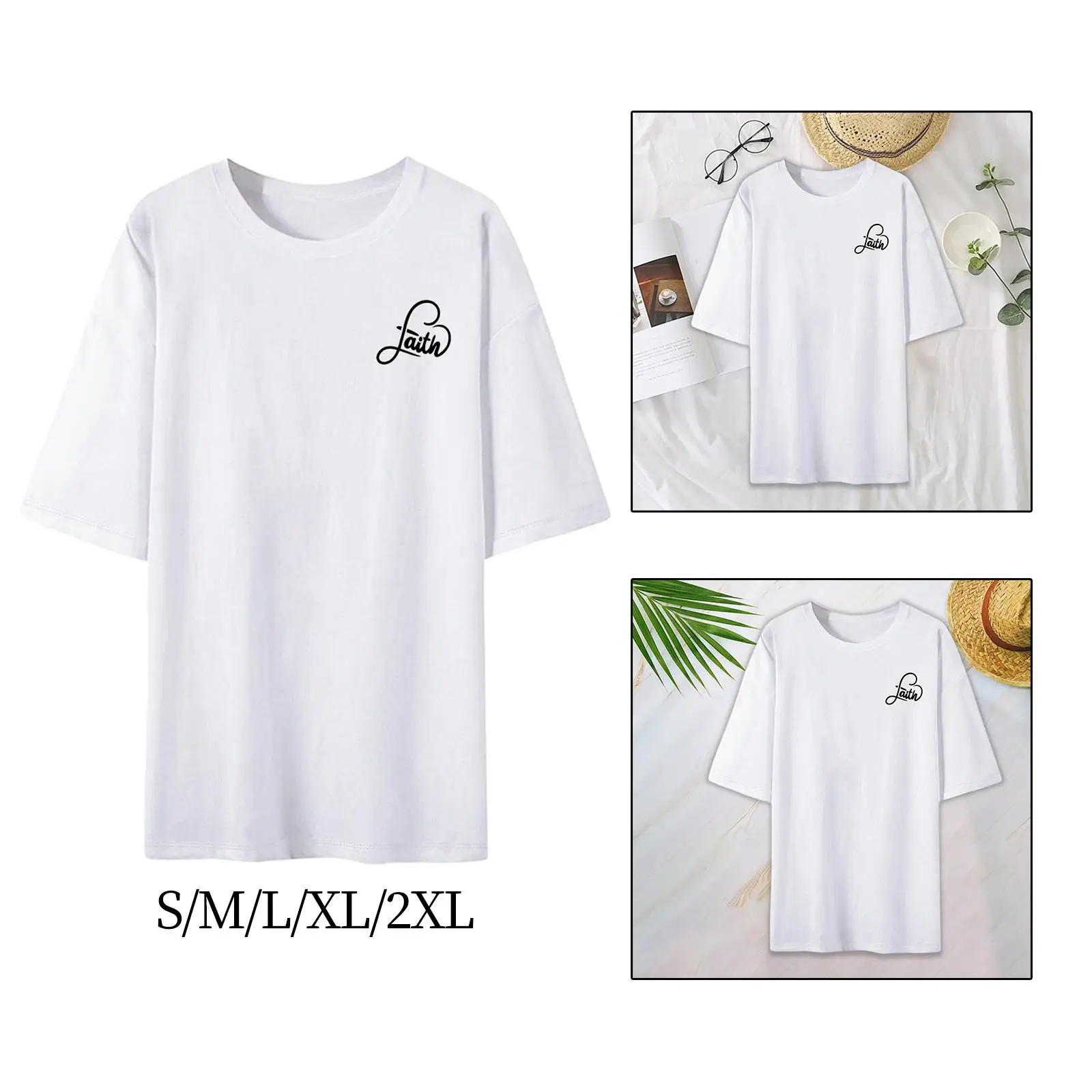 Women T Shirt Short Sleeve Tops Summer Tops for Daily Wear Hiking Walking