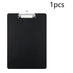 Sleek Black A4 Clipboard Folder - Perfect for Notes, Documents, and Drawings (Black)