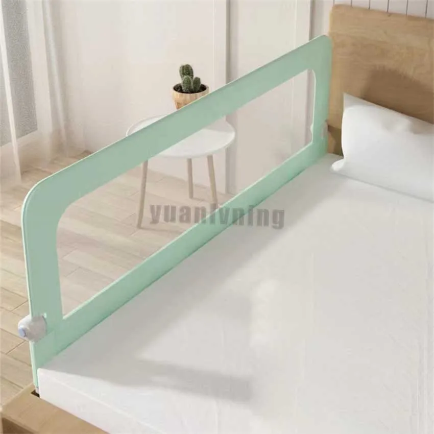 Crib Bed Fence 120cm-150cm Invisible Baby Newborn Collapsible Fence Guard Rails Kids Boys Girls To Prevent Falling Bed Guardrail
