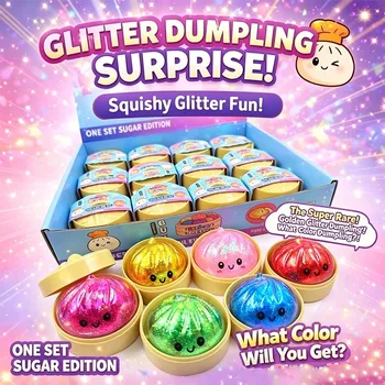 Colorful 6 Styles Glitter Dumpling 1