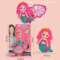 Girls Make Up Set Toys Beauty Makeup Tools Children Pretend Play Toys Safe Non Toxic Dressing Cosmetic Nail Polish Toys Gifts 6