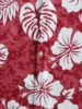 3D Floral Pattern Print Men's Short Sleeve Button Up Lapel Shirt For Summer Holiday Resort Hawaiian Style Shirt Men Oversized 4