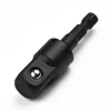 3 PCS Electric Drill Socket Adapter 360° Rotatable 1/4 3/8 1/2inch Hex Shank Drill Bits Extension For Impact Driver Power Tools 3