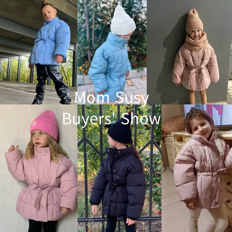 Children Jackets Fashion Cotton Padded 2-10Y
