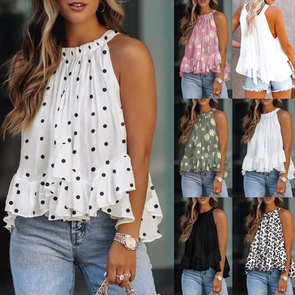 Roylia Camiseta Sin Tirantes De Mujer De Unicolor Con Pliegues Y Encaje