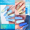 MEET ACROSS 140/9Pcs Glitter Gel Nail Polish Set Semi Permanent Hybrid Soak Off UV LED Varnish Nail Art Kits For Nails Manicure 6